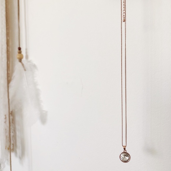 Simons Rose Gold Necklace - Picture 2 of 2